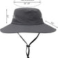 Womens Summer Sun Hat Beach Hat Wide Brim Outdoor UV Protection Hat Foldable Cool Mesh Ponytail Bucket Hat