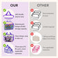 XEWEA Clear Travel Toiletry Bags, 3 Pack TSA Approved Transparent Makeup Bag for Men Women, Large Waterproof PVC Quart Organizer with Zipper for Toiletries Airline Essential,Toy Storage Pouch Purple - Roamly