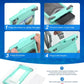 wellhouse Waterproof Phone Pouch, Waterproof Phone Case for iPhone 16 15 14 13 12 Pro Max XS Samsung, IPX8 3D Cellphone Dry Bag Beach Essentials (1 Pack - Crystal Green8.0, 8 inch)