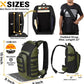 DBTAC Tactical Personal Defense EDC Bags & Packs | 10L Military Shoulder Backpack with Sling for Concealed Carry, Range, Travel, Hiking, Outdoor Sports (Green)