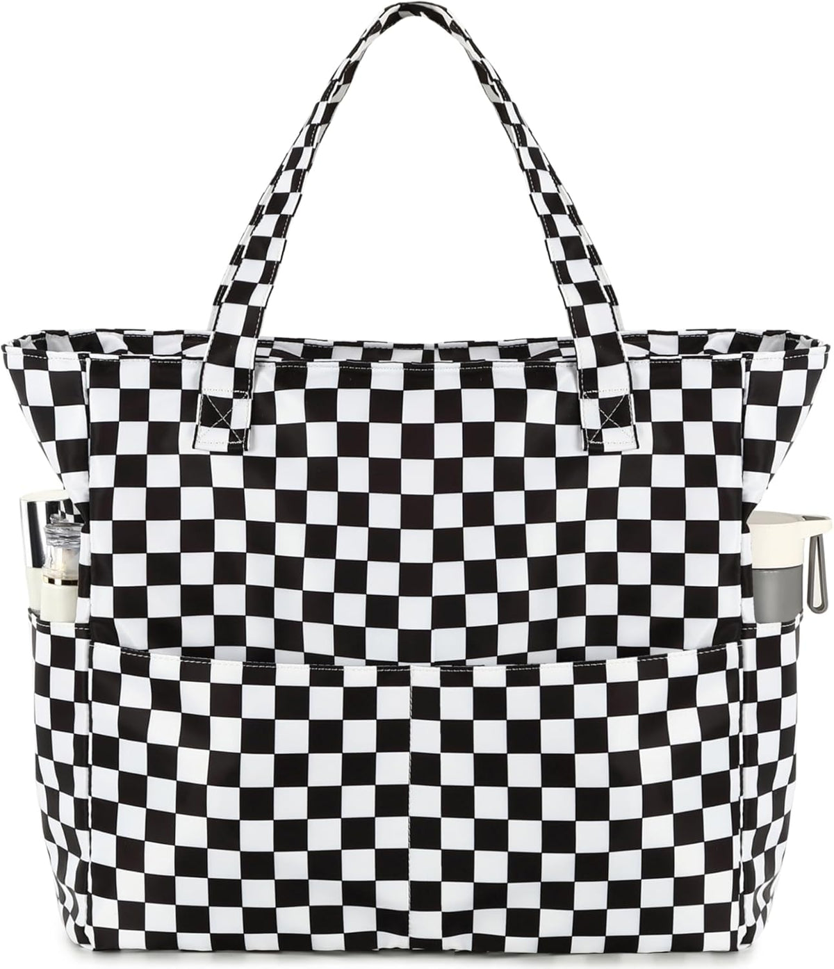 Waterproof Beach Tote Pool Bags for Women Ladies Extra Large Gym Tote Carry On Bag With Wet Compartment for Weekender Travel