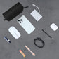 Electronics Organizer Cord Organizer Travel, Small Tech Bag for Cords, Chargers, Power Bank, Earbuds – Portable Cable Pouch for Office, Business Trip, Commute – Water & Scratch-Resistant
