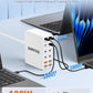 USB Charging Station (600W),12-Port USB C Charger Block with Dual 100W PD USB-C Fast Charging Station Hub for MacBook Pro/Air/All iPad Phone 17/16 15/14/13/Pro Max/Samsung Galaxy Note(White) - Roamly