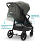 Mompush Nova Baby Stroller for Toddler, Infant & Newborn | Spacious Seat & Lie-Flat Mode | Compact One-Hand Fold, UPF 50+ Canopy & All-Wheel Suspension | Includes Rain Cover & Cup Holder, Green