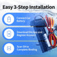 Wired GPS Tracker for Vehicles, No Monthly Fee, No Subscription, Real-Time Tracking, 4G SIM and Data Included, Trip History, GeoFence, Driving Alerts, Waterproof