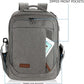 KROSER Laptop Backpack Large Computer Backpack Fits up to 17.3 Inch Laptop with USB Charging Port Water-Repellent Casual Daypack for Travel/Business/College/Women/Men-Grey - Roamly