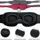 Sleep Mask for Men and Women 3D Contoured Eye Mask Patented Adjustable Light Blocking Night Mask for Sleeping (Black)