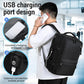 Expandable Travel Backpack Women Men, Carry On Backpack with USB Charging Port & Shoe Pouch,TSA 17.3inch Laptop Mochila Flight Approved,Nurse Bag Casual Daypack for Weekender Business Hiking,Gift