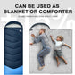 Sleeping Bags for Adults Cold Weather,Portable, Waterproof,Lightweight Sleeping Bag for Tall Girls Boys with Compression Sack for Warm Camping, Hiking, Outdoor & Indoor