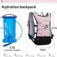 Hydration Backpack, Water Backpack, Women's Running Vest, Running Backpack with Water Bag, Lightweight Hiking Backpack, Men's Cycling Backpack
