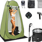 Pop Up Shower Tent for Camping, Portable Outdoor Privacy Shower Tent with 6000mAh Rechargeable Shower