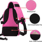 MOSISO Camera Sling Bag, DSLR/SLR/Mirrorless Camera Backpack Case Shockproof Photography Backpack with Tripod Holder & Removable Modular Inserts Compatible with Canon/Nikon/Sony/Fuji