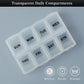 Serfeymi Weekly Pill Organizer 3 Pack Medicine Organizer Travel Pill Box 7 Day Pill Case for Purse Pill Container Pill Holder Daily Pill Boxes Organizer for Medication, Vitamin, Supplement