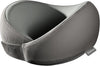Skechers Men's Memory Foam Neck Pillow, Comfortable & Breathable Travel Pillow,Neck Pillow Airplane for Travel, Car Rides, Home, and Office Use, Ergonomic Design for Men and Women,Grey