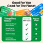 Fomin Mini Hand Sanitizer Wipes 8 Pack (8 Count) - Variety Pack Mini Wet Wipe - pH Balanced, Biodegradable, Antibacterial On The Go Hand Sanitizing Wipes - Hypoallergenic, Plant-Based Travel Wipe