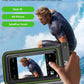 【2025 Upgraded】 2 Pack Black - IP68 Waterproof Phone Pouch Floating Design No Sink Waterproof Phone Case - Beach Pool Travel Essentials - Works w/All Phones - Detachable Lanyard - Black/Hi-Vis Green