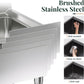 32.5-Inch Undermount Kitchen Sink Workstation, 16 Gauge Stainless Steel Single Bowl Kitchen Sink with Cutting Board, Drying Rack, Roll-Up Rack and Drain Assembly