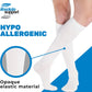 ABSOLUTE SUPPORT Cotton Compression Socks for Women & Men 20-30 mmhg Knee High