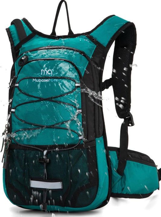 15L Insulated Hydration Backpack Pack with 2L Water Bladder Lightweight Hiking Backpack Bag for Women Men Daypack for Hiking Running Festival Camping Biking - Roamly