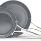 Calphalon® Premier Ceramic Nonstick 8" and 10" Frying Pan Set, Mushroom Grey