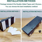 Door Stoppers 2 Pack, Self Adhesive Door Holder, No Drilling Door Stopper, Door Holder to Keep Door Open, Soft Rubber Tips & Anti Slip, Drop Stops & Easy Install