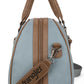 Wrangler Travel Duffel Bag Large Weekender Bag for Women Designer Carry on Overnight Bag for Trips Leather Luggage Bag Jean WG185-5110JN - Roamly