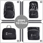 ZOMAKE Lightweight Packable Backpack 30L, Foldable Hiking Backpacks Water Resistant Compact Folding Daypack for Travel(Black)