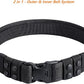 TACNEX Duty Belt w/Hook Lining 4 Keepers 2" Police Law Enforcement Officer Security Nylon Outer Inner Belt