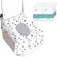 100 Pack Toilet Seat Covers Disposable, Portable Toilet Seat Cover for Travel Waterproof Potty Covers for Toddler(Individually Wrapped）