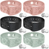 Motion Sickness Bands Anti Nausea Acupressure Wristband Sea Sickness Wristbands Nausea Bands(3Pairs-Pink+Black+Beryl)