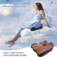 Seat Cushion, X-Large Memory Foam Office Chair Cushion, for Pressure Relief Sciatica & Pain Relief for Long Sitting Hours on Office/Home Chair, Car (Brown)