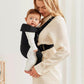 BabyBjörn Baby Carrier Mini, Black, Woven | Newborn Carrier (7-25 lbs), Ergonomic, Easy-to-Use