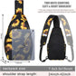 Crossbody Bags for Women Men Trendy Sling Bag Bakpack Casual Chest Bag with Convertible Shoulder Strap