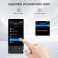 Translator Device W12S Support 144 Languages and Accents 98% High Accuracy Rapid Two Way Translation in 1s with Protective Case and Lanyard W12S Black
