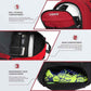 LARIPOP Soccer Backpack Soccer Bag with Ball Holder & Shoe Compartment Youth Sports Equipment Training Bag