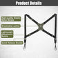 HUNTPAL Binocular Harness Strap for Hunting and Birding Wacthing, X-shaped Decompression Cross Body, Fit for Rangefinder