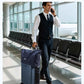 LIGHT FLIGHT Luggage Sets, Carry On Luggage 22x14x9 Airline Approved, Carry On Travel Bag Suitcases with Wheels, Expandable Hardside Lightweight Rolling with TSA Lock 2-Piece Set (DB/20),Royal Blue