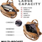 PU Leather Backpack Purse for Women Fashion Multipurpose Design Handbag Ladies Shoulder Bags Travel Backpack Camel