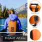 Dry Bag Waterproof Backpack 5L/10L/20L/30L Roll Top Waterproof Bag,Floating Dry bags for Kayaking,Swimming,Boating,Camping,Beach.