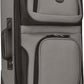 U.S. Traveler Lightweight Rolling 20" Carry On Luggage Softside Suitcase, Grey, 2 Wheel Single