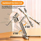 Laptop Stand with 360 Rotating Base, Computer Notebook Laptop Riser Metal Holder for Desk Collaborative Work, Fully Foldable for Easy Storage, Fits All MacBook, Laptops up to 16 inches