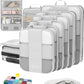 10 Set Compression Packing Cubes for Travel Essentials,Compressible Expandable Packing Cubes for Suitcase,OlarHike Luggage Organizer Bags for Travel,Handy Helper for Organizing Clothes(White) - Roamly