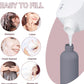 Travel Shampoo Bottle, Empty Plastic Squeeze Bottles 8.8oz with Flip Cap, Lotion Container for Toiletries Travel Size Shampoo and Conditioner