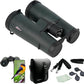 10x50ED Compact Binoculars for Adults – High-Powered BAK4 Prisms, Diamond White Coating, Waterproof & Fogproof, Rubber Armored – Ideal for Bird Watching, Hunting, Travel, Outdoor Sports