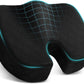 TushGuard Seat Cushion, Office Chair Cushions, Car Seat Cushion, Non-Slip Sciatica & Back Coccyx Tailbone Pain Relief Chair Pad for Computer Desk, Wheelchair, Driving (Black, X-Large)