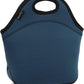 FlowFly Neoprene Kids Lunch box Insulated Soft Bag Mini Cooler Thermal Meal Tote Kit for Boys, Girls,Men,Women,School,Work, Office, Navy Blue