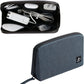 Electronic Organizer Travel Case – Waterproof Cable Bag for Cord, Charger, Hard Disk, Power Bank – Small Tech Storage for Travel, Backpack, Business Trip, Airplane