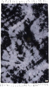 Sand Cloud Turkish Beach Towel - Sand Free - 100% Organic Turkish Cotton Yarn - Quick Dry Towel for Beach, Picnic Blanket or Throw - As Seen on Shark Tank - Tie Dye (Black Acid Wash)