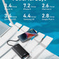 charmast 20000mAh Portable Charger with Built in Cables, 22.5W Travel Power Bank Fast Charging, USB C Cell Phone Battery Pack for iPhone 16/15/14/13/12/11 Series, iPad, Samsung, Android, Tablet - Roamly