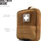 MY MEDIC Everyday Carry First Aid Kit - Emergency Survival Essentials, Medical Supplies & Accessories Bag for Travel Car, Home, Boat, Camper or Backpack - Coyote